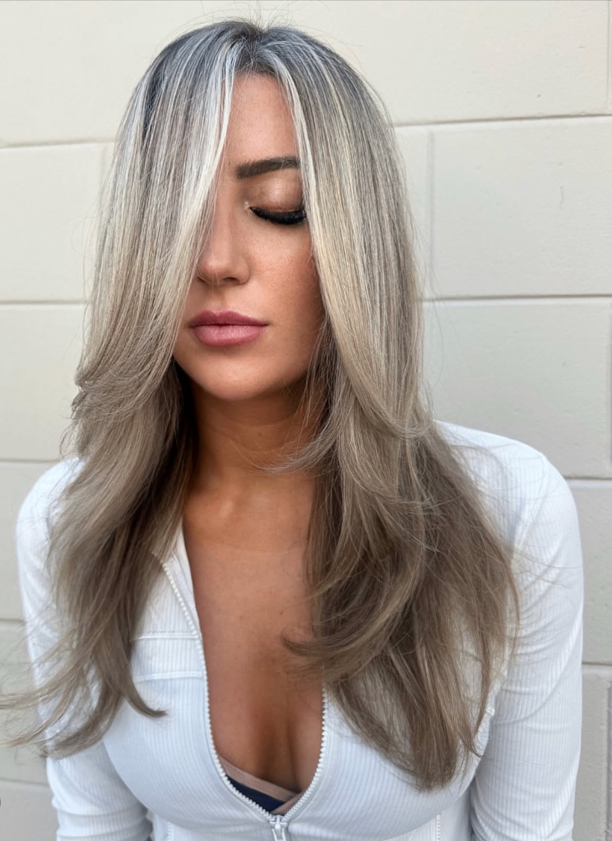 Smooth, sleek client hair inspiration at Studio Hair Straightening